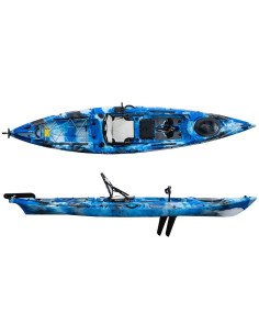 Kayak Alboran FX2 individuel - HV SÉRIE Modèle de pêche homologable div 245 2