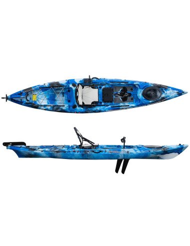 Kayak Alboran FX2 individuel - HV SÉRIE Modèle de pêche homologable div 245
