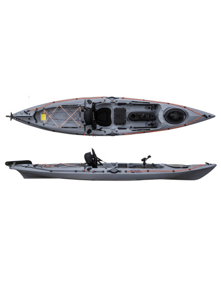 Kayak Alboran HV individuel - Modèle de pêche homologable div 245  - Galaxy Kayaks