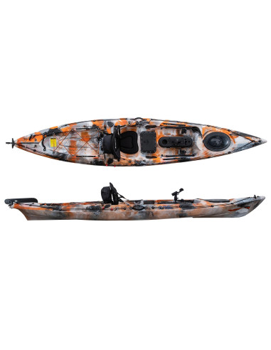 Kayak Alboran HV individuel - Modèle de pêche homologable div 245  - Galaxy Kayaks