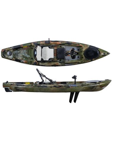 Le Galaxy Kayak explora rend accessible la propulsion Stepper et Ailettes au plus grand nombre.