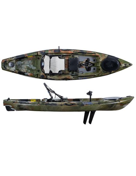 Le Galaxy Kayak explora rend accessible la propulsion Stepper et Ailettes au plus grand nombre.