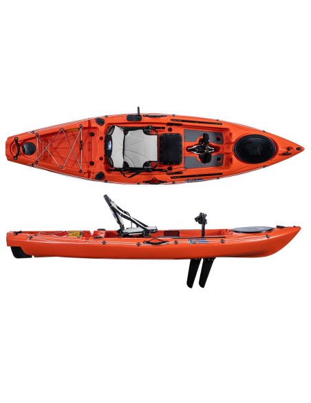 Le Galaxy Kayak explora rend accessible la propulsion Stepper et Ailettes au plus grand nombre.