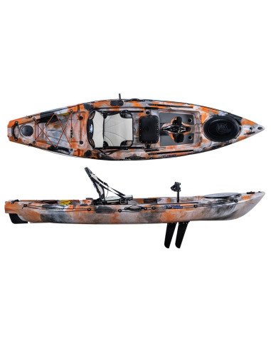 Le Galaxy Kayak explora rend accessible la propulsion Stepper et Ailettes au plus grand nombre.