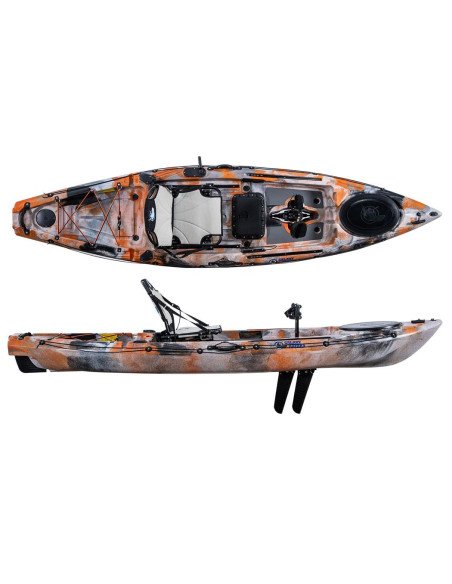 Le Galaxy Kayak explora rend accessible la propulsion Stepper et Ailettes au plus grand nombre.