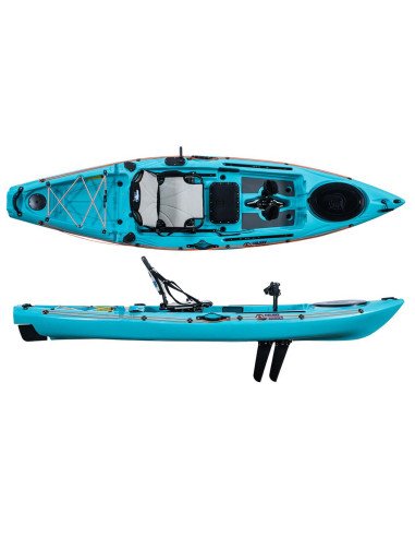 Le Galaxy Kayak explora rend accessible la propulsion Stepper et Ailettes au plus grand nombre.