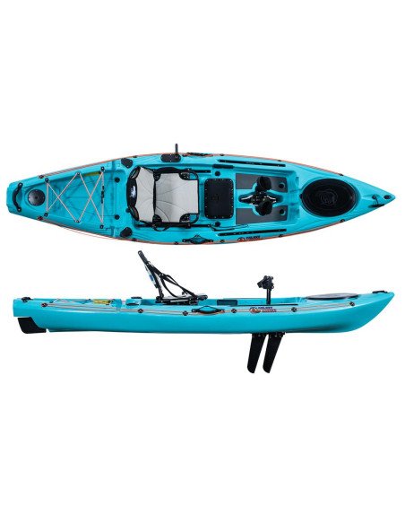 Le Galaxy Kayak explora rend accessible la propulsion Stepper et Ailettes au plus grand nombre.