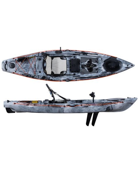 Le Galaxy Kayak explora rend accessible la propulsion Stepper et Ailettes au plus grand nombre.