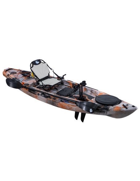Le Galaxy Kayak explora rend accessible la propulsion Stepper et Ailettes au plus grand nombre.