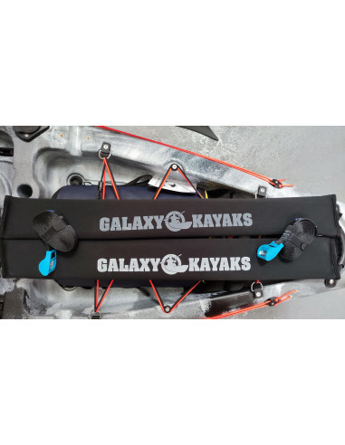 Protecteurs (x2) pour barre de toit, avec sangles - Galaxy Kayaks