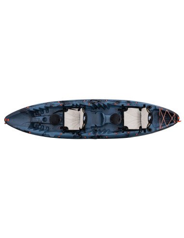 Galaxy Kayaks Tahiti Tandem 2+1 solo