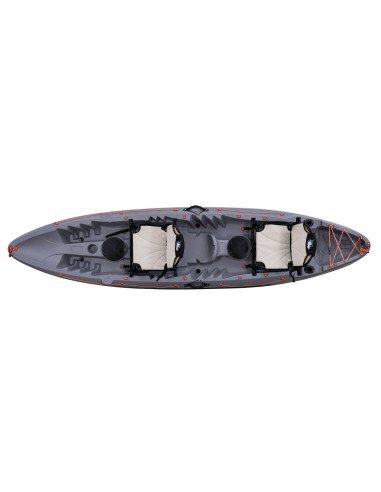 Galaxy Kayaks Tahiti Tandem 2+1 solo