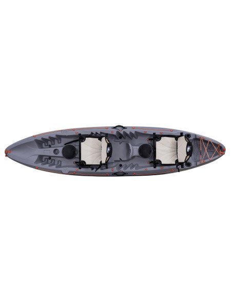 Galaxy Kayaks Tahiti Tandem 2+1 solo