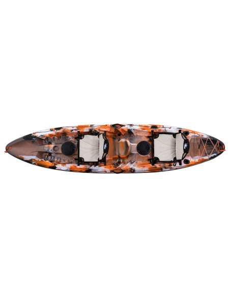 Galaxy Kayaks Tahiti Tandem 2+1 solo