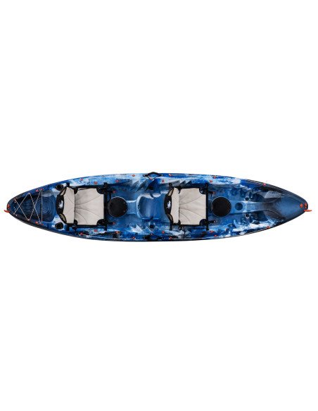 Galaxy Kayaks Tahiti Tandem 2+1 solo