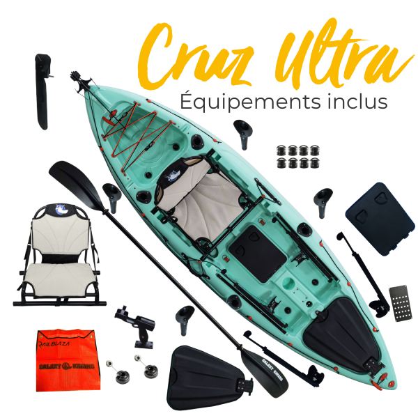 accessoires inclus avec le cruz ultra