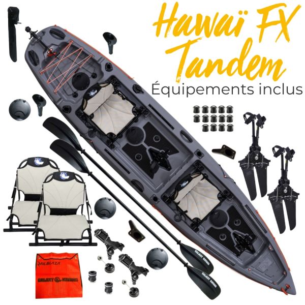 accessoires inclus hawai fx tandem