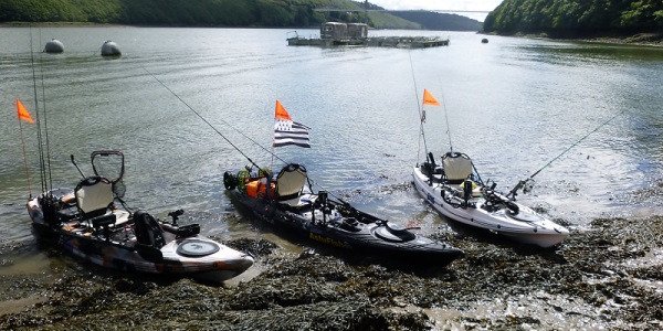 les Wahoo et L'alboran en balade à Térénez 